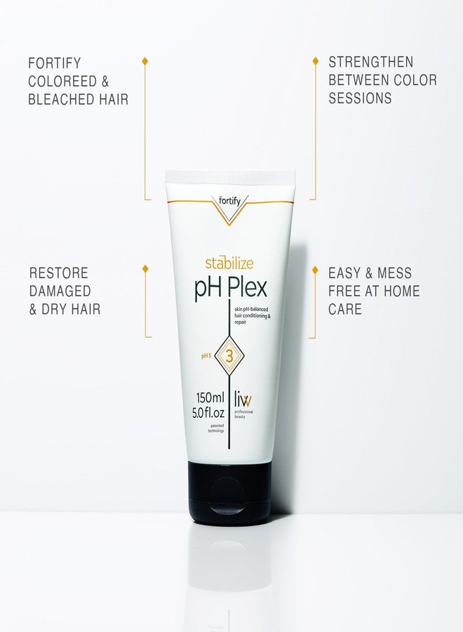 LIW pH Plex Nourishing Hair Mask Treatment - Fortifies Hair Between Coloring & Bleaching - Salon Quality Results at Home - 150ml Tube - Image 2
